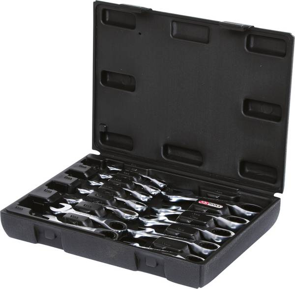 KS Tools 503.4652  Racsnis csavarkulcs készlet   Kulcsszélesség (coll) 11/16"