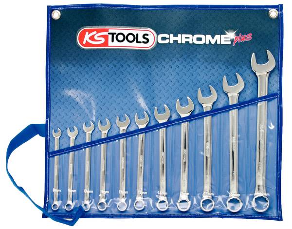 KS Tools 518.0641 5180641 Racsnis csavarkulcs készlet  Kulcsszélesség (metrikus) 8 - 22 mm