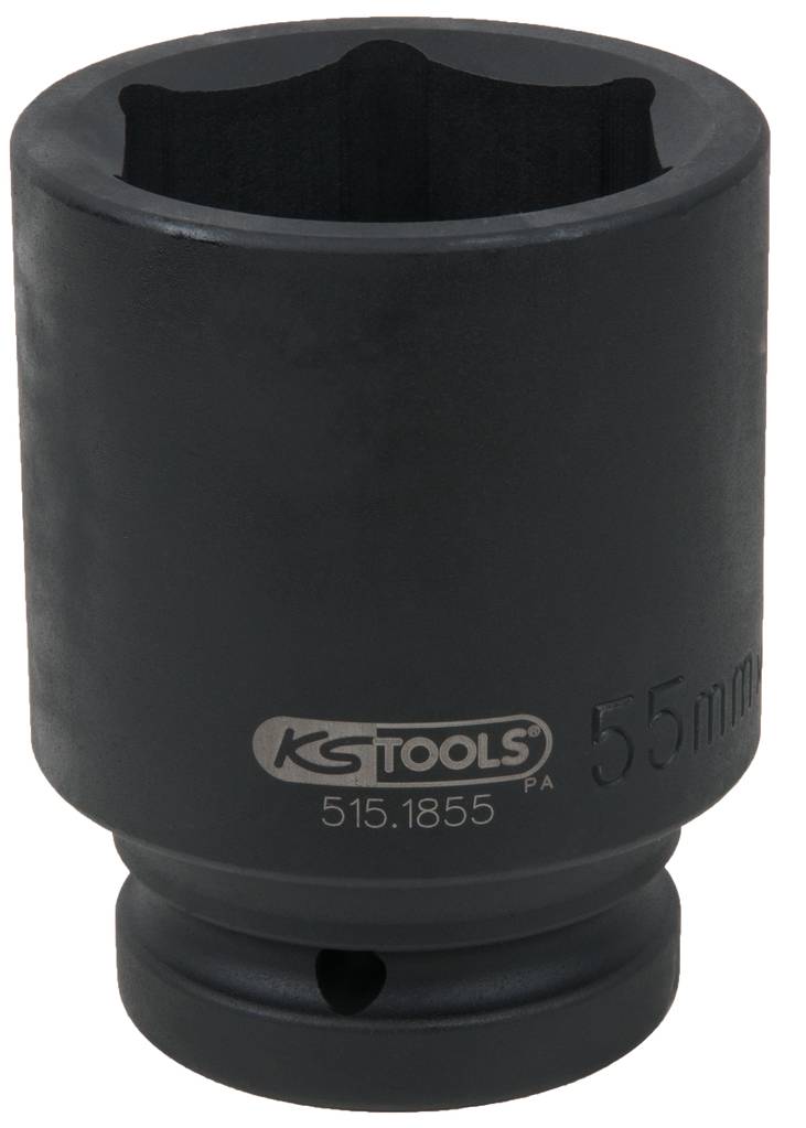 KS Tools 5151855 515.1855 Hatlap Erő dugókulcs betét 55 mm 1 55 mm 1 (25 mm)
