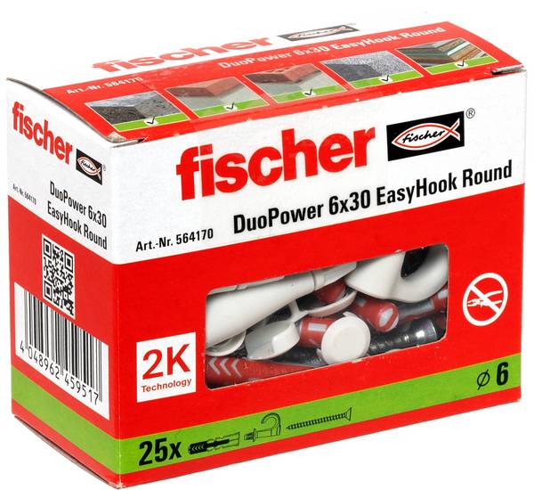 Fischer 564170  Tipli   25 db