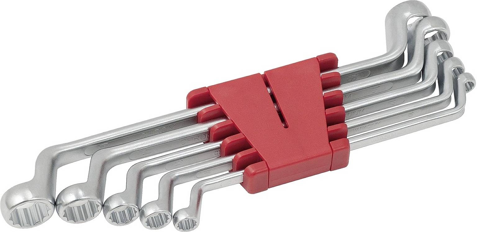 KS Tools 5170295 517.0295 Kettős gyűrűskulcs készlet Kulcsszélesség (metrikus) 8 - 19 mm