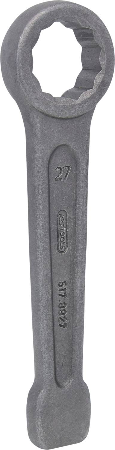 KS Tools 5170927 517.0927 Ütős gyűrűskulcs Kulcsszélesség (metrikus) 27 mm