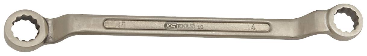 KS Tools 9637442 963.7442 kettős gyűrűskulcs Kulcsszélesség (coll) 1/2 - 9/16