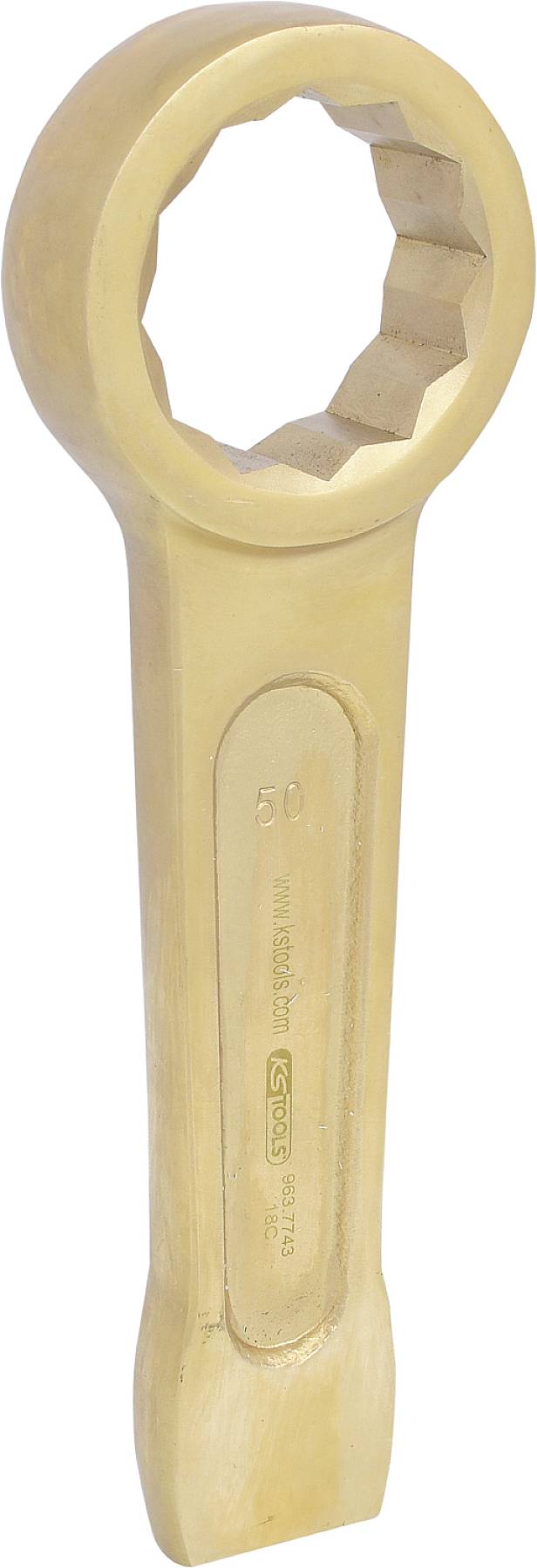 KS Tools 9637743 963.7743 Ütős gyűrűskulcs Kulcsszélesség (metrikus) 50 mm
