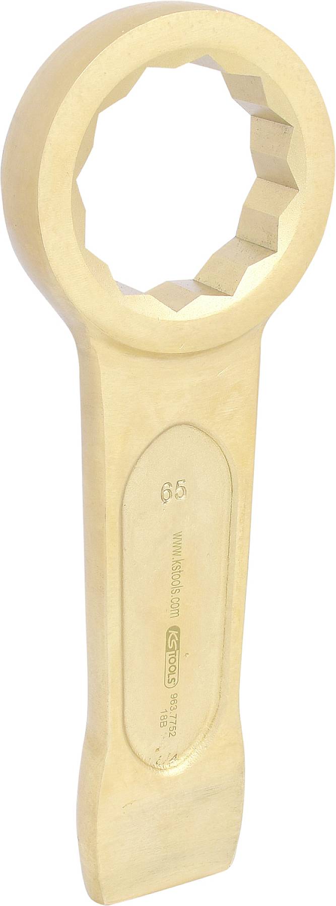 KS Tools 9637752 963.7752 Ütős gyűrűskulcs Kulcsszélesség (metrikus) 65 mm
