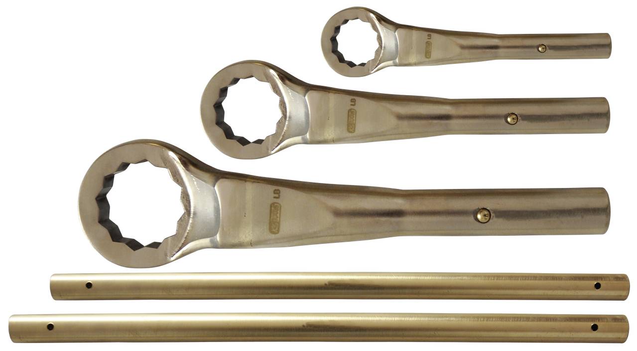 KS Tools 9638081 963.8081 Húzós gyűrűskulcs Kulcsszélesség (metrikus) 24 - 85 mm