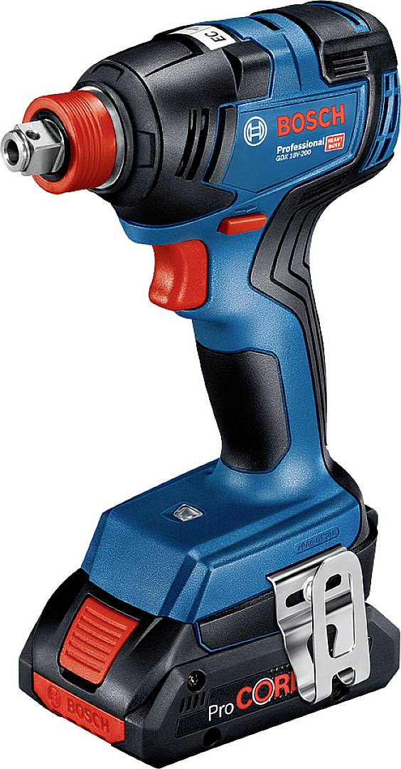 Bosch Professional GDX 18V-200+GSR 06019J2207 Akkus ütvecsavarozó, Akkus fúrócsavarozó