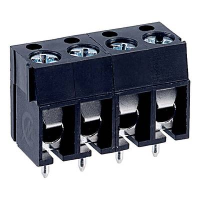 Camdenboss CTB1201/4BK Nyomtatott áramköri kapocs Pólusszám 4 50 db