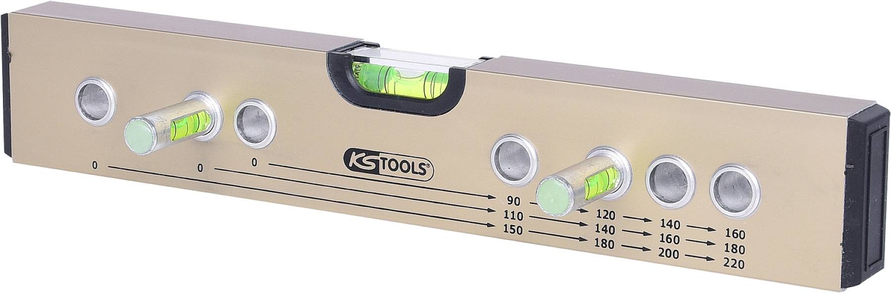 KS Tools 204.2000 2042000 Villanyszerelő vízmérték 300 mm