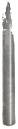 KS Tools 5153251 Maróstift Keményfém Hossz 38.5 mm Átmérő 3 mm Munkahossz 25 mm
