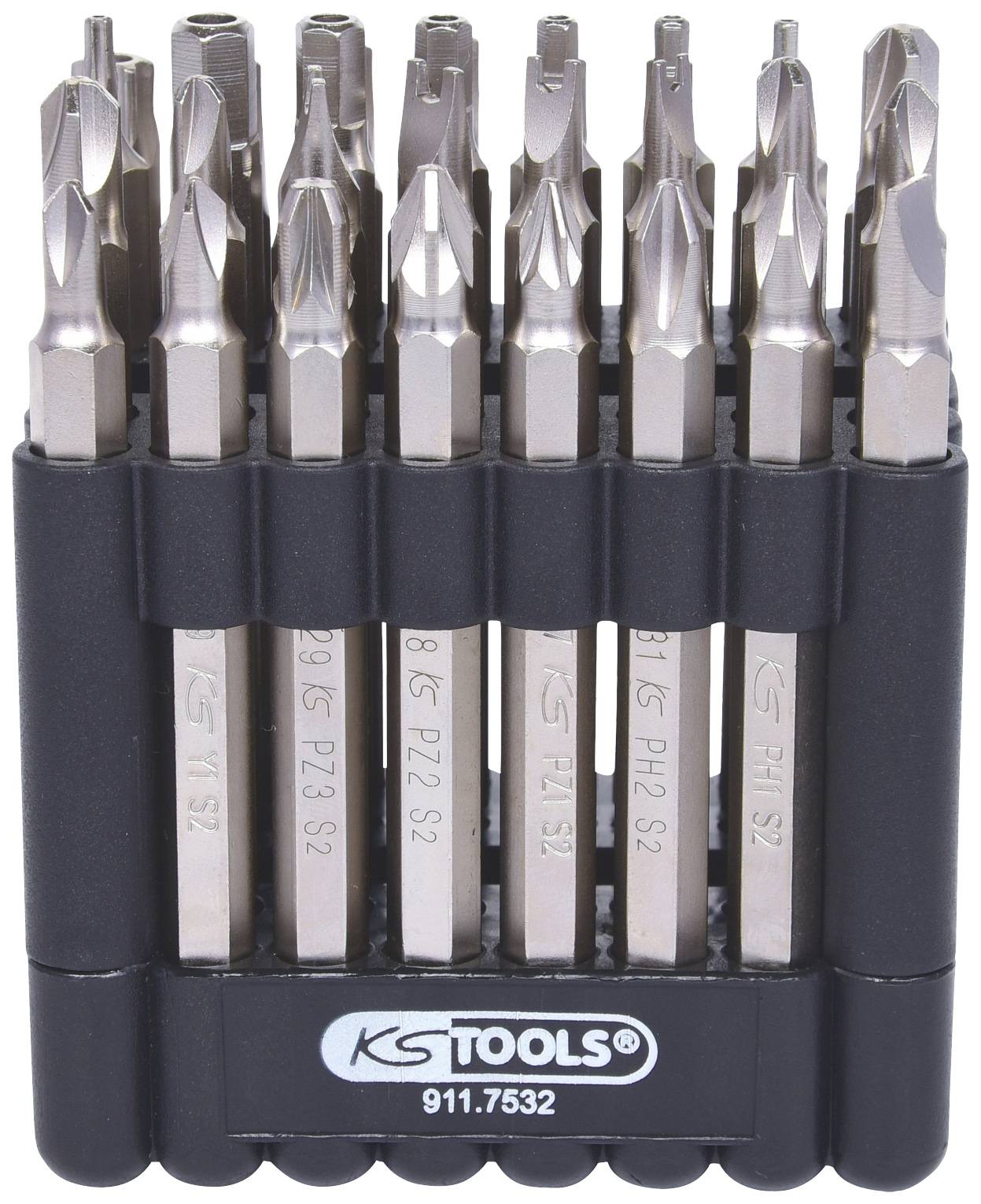 KS Tools 911.7532 9117532 Bit készlet Külső hatlap