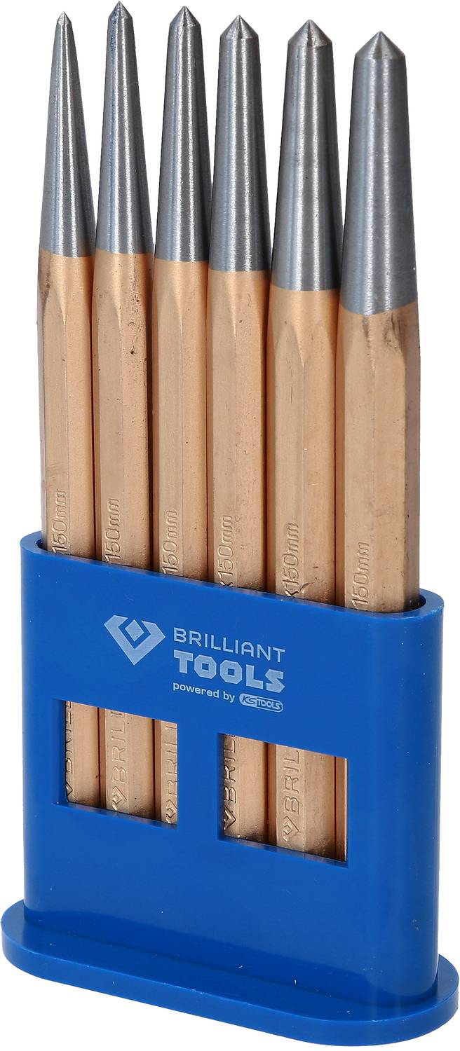 Központi lyukasztókészlet, 6 db Brilliant Tools BT085080