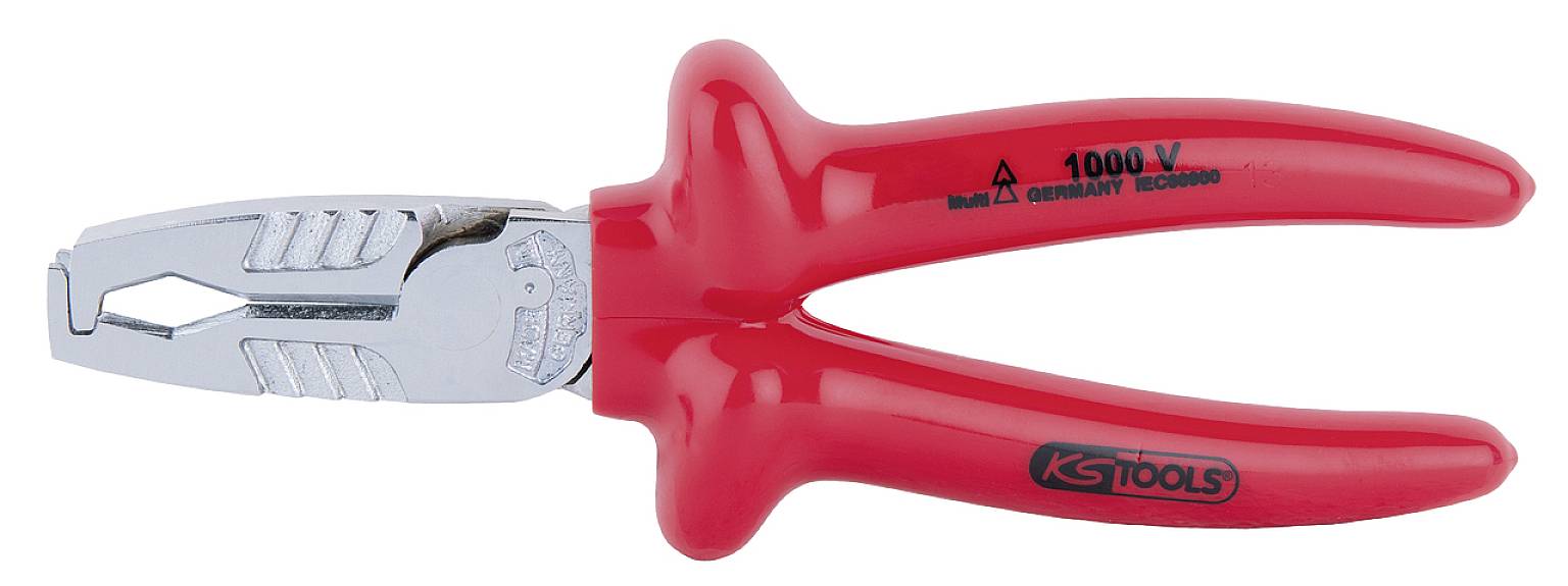 KS Tools 117.1225 1171225 VDE Csupaszoló fogó Cserélhető késsel 0.5 - 5 mm²