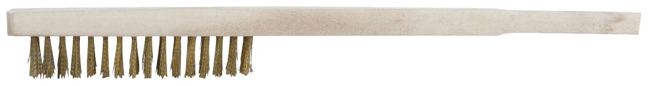 KS Tools BRONZEplus gyújtógyertya kefe, sima kerek huzal, 145 mm 963.9593 9639593 1 db