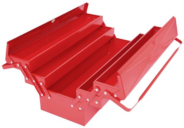 KS Tools 999.0125  Szerszámos láda tartalom nélkül Fém