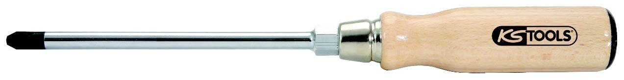 KS Tools 300.1023 3001023 Kereszthornyú csavarhúzó PZ 3 Penge hossz: 150.0 mm DIN 8764