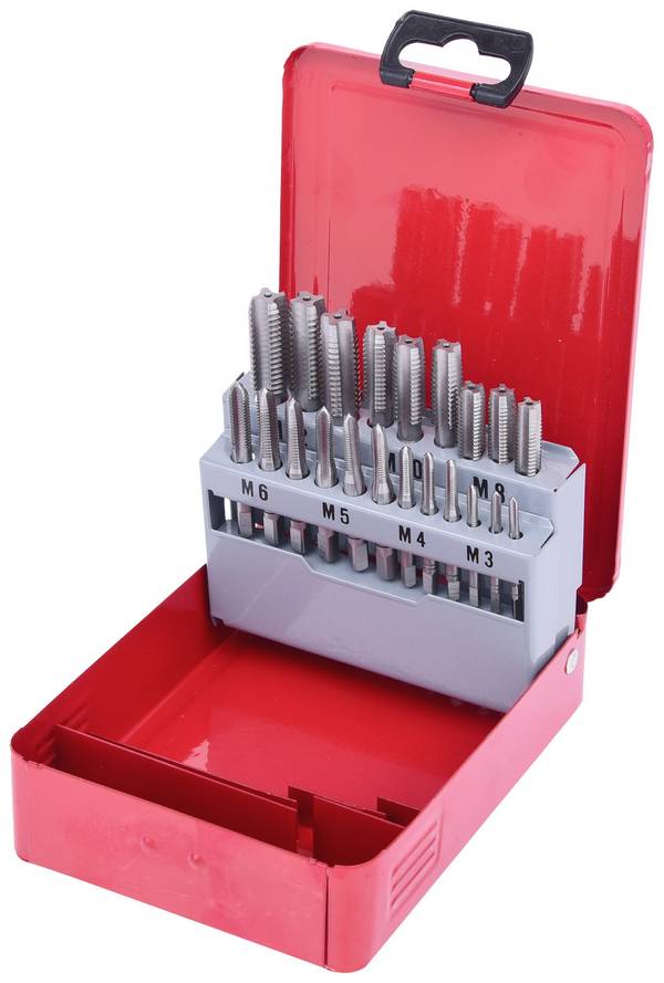 KS Tools 336.0631 3360631 Kézi menetfúró készlet Jobb vágó DIN 352 Acél 1 db