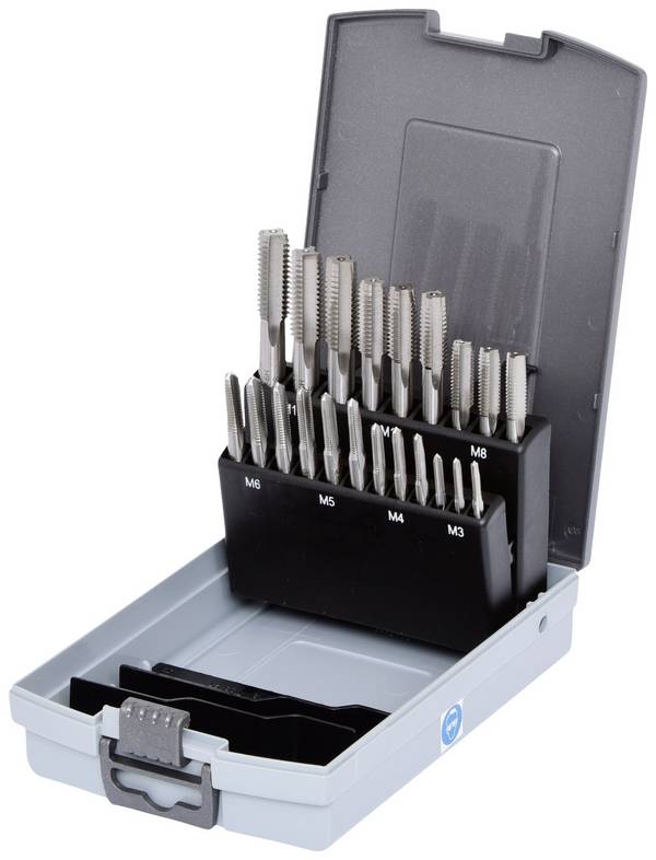 KS Tools 336.0641 3360641 Kézi menetfúró készlet Jobb DIN 352 Acél 1 db