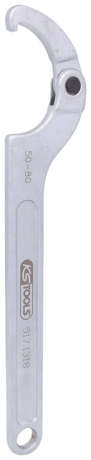 KS Tools 5171318 517.1318 Kampós kulcs Kulcsszélesség (metrikus) 50 - 80 mm
