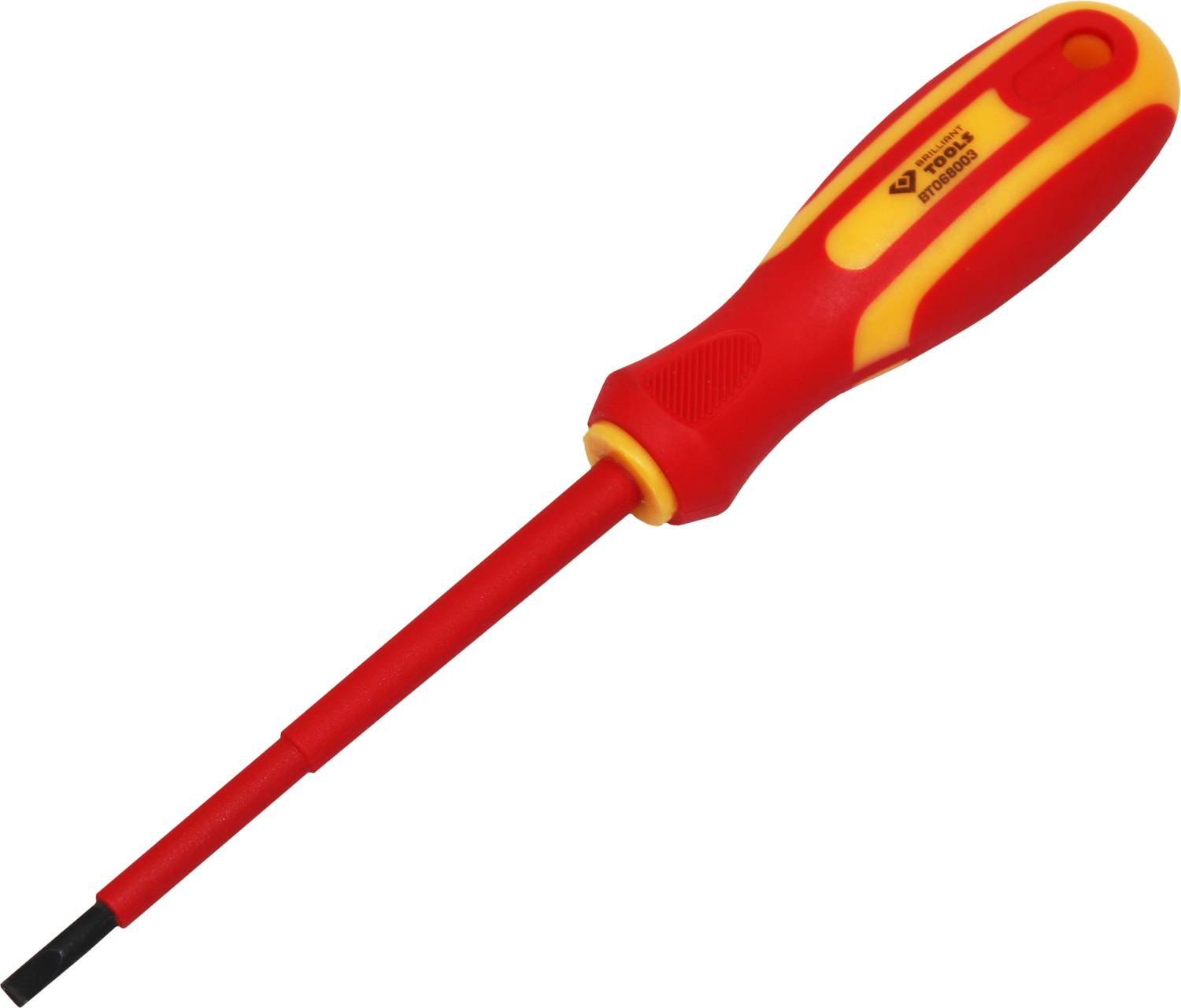 Brilliant Tools BT068003 Egyenes pengéjű csavarhúzó Penge hossz: 100 mm