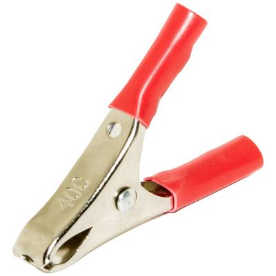 Mueller Electric BU-40C-2 Akkucsipesz Acél, Piros Csíptetési tartomány (max.): 19 mm Hossz: 58 mm 1 db