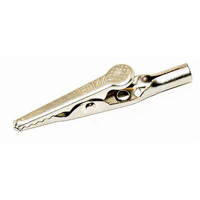 Mueller Electric BU-60 Krokodilcsipesz Acél Csíptetési tartomány (max.): 7.90 mm Hossz: 12.50 mm 1 db
