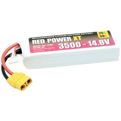 Red Power Akkucsomag, LiPo 14.8 V 3500 mAh Soft doboz XT90