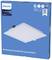 A Philips 'ProjectLine' négyzet alakú LED-lámpa csomagolása, a következő adatokkal: 15W, 1200 lm, 4000K, 35.000 óra élettartam.