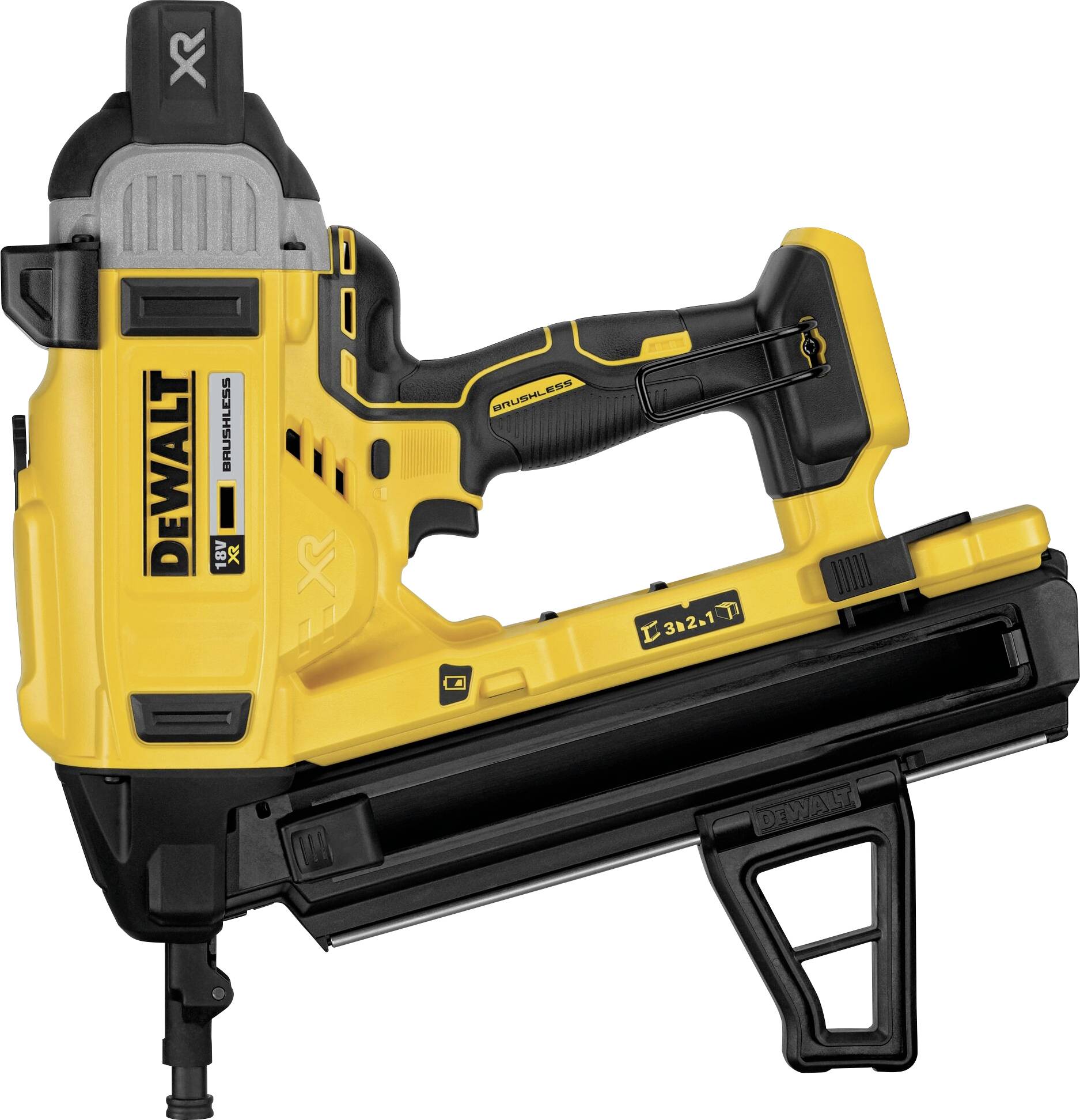 DEWALT DCN890N DCN890N-XJ Akkus szögbelövő kefe nélkül, akku nélkül