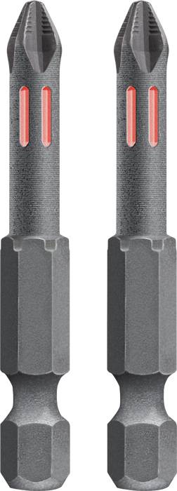 kwb 122051 Kerek hatlap bit PH 1 Acél 2 db