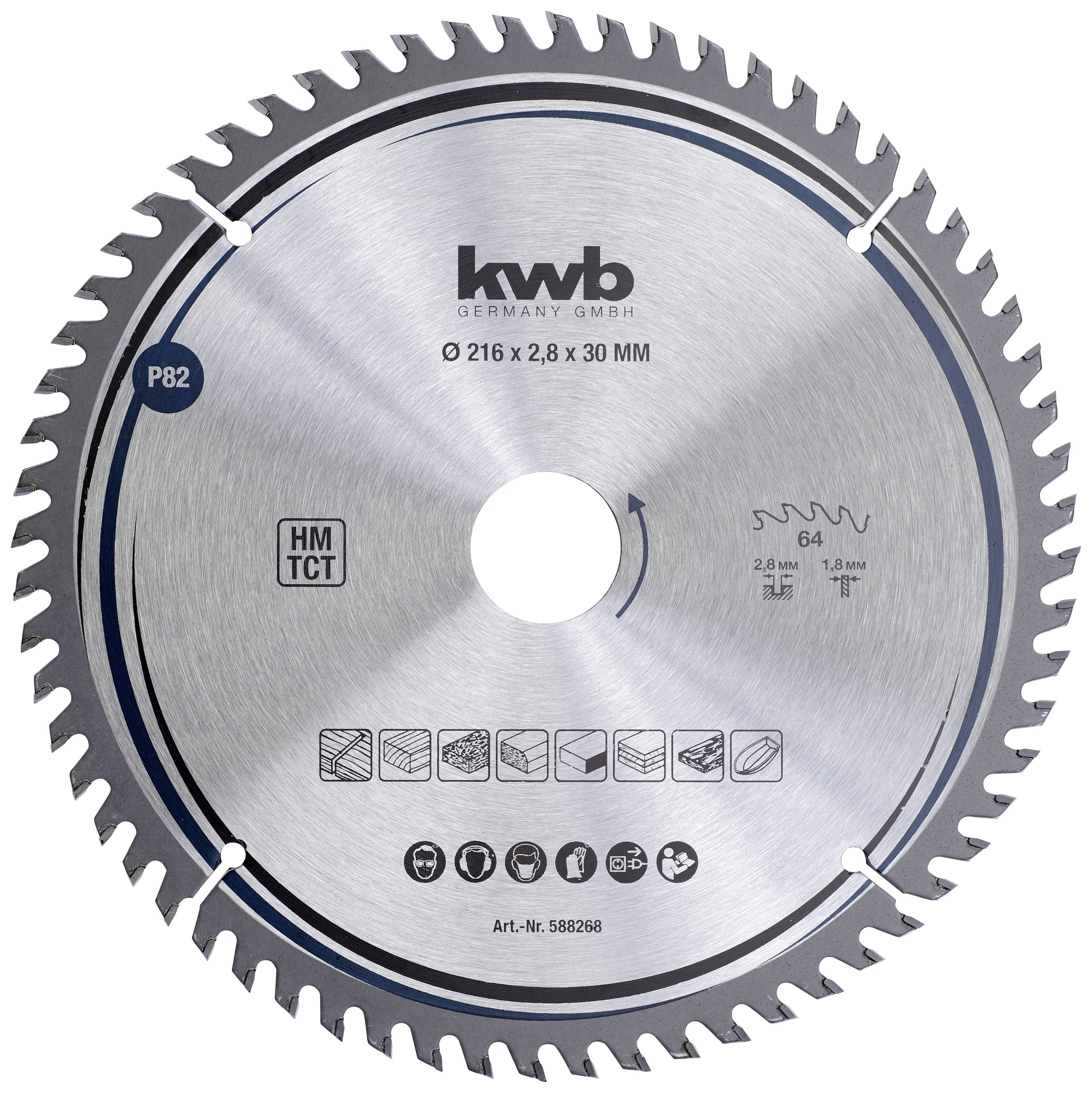 kwb 588268 Körfűrészlap 216 x 30 mm 1 db
