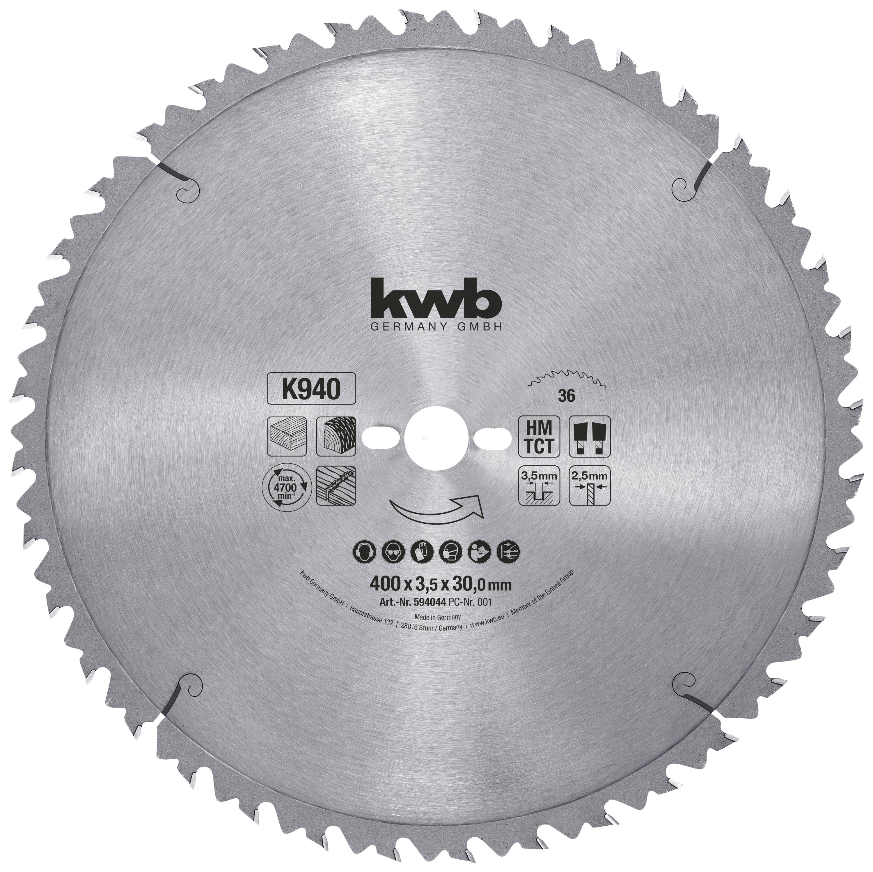 kwb 594044 Körfűrészlap 400 x 30 mm 1 db