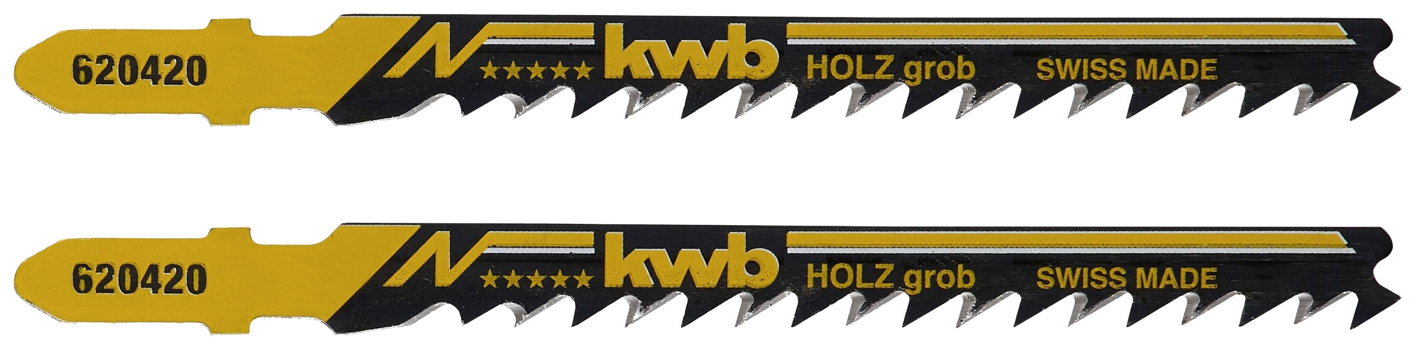 kwb 620420 Szúrófűrészlapok, famegmunkálás, HCS 2 db