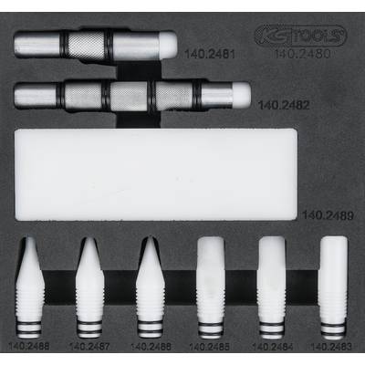 KS Tools 140.2480 Ellenőrző tüske készlet, 10 db