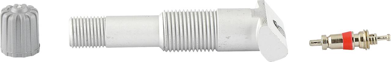 Egy szeleptömb, amely egy szeleptest, egy szeapsapka és egy szelepbetét kombinációjából áll, amely alkalmazható gumiabroncsokhoz vagy hasonló felhasználási területekhez.