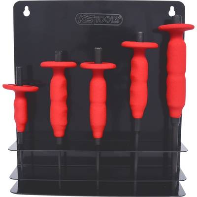 KS Tools 156.0000 Csaplyukasztó készlet kézvédő markolattal, 5 db 3-8mm