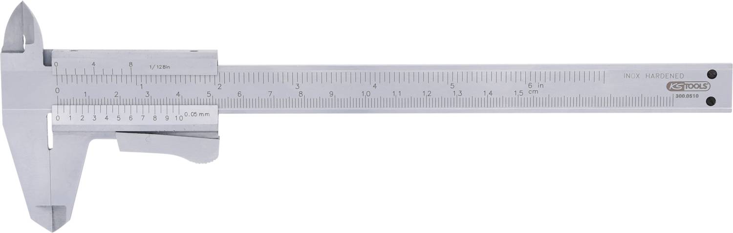 KS Tools 300.0510-ISO Zseb tolómérő Kalibráció (ISO)