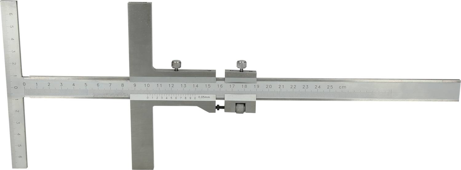 KS Tools 300.1563 Tolómérő Rozsdamentes acél