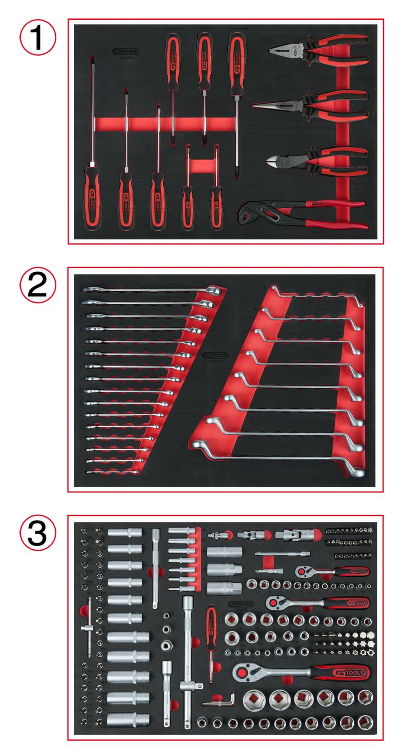 KS Tools 713.0215 Króm-vanádium acél 215 rész
