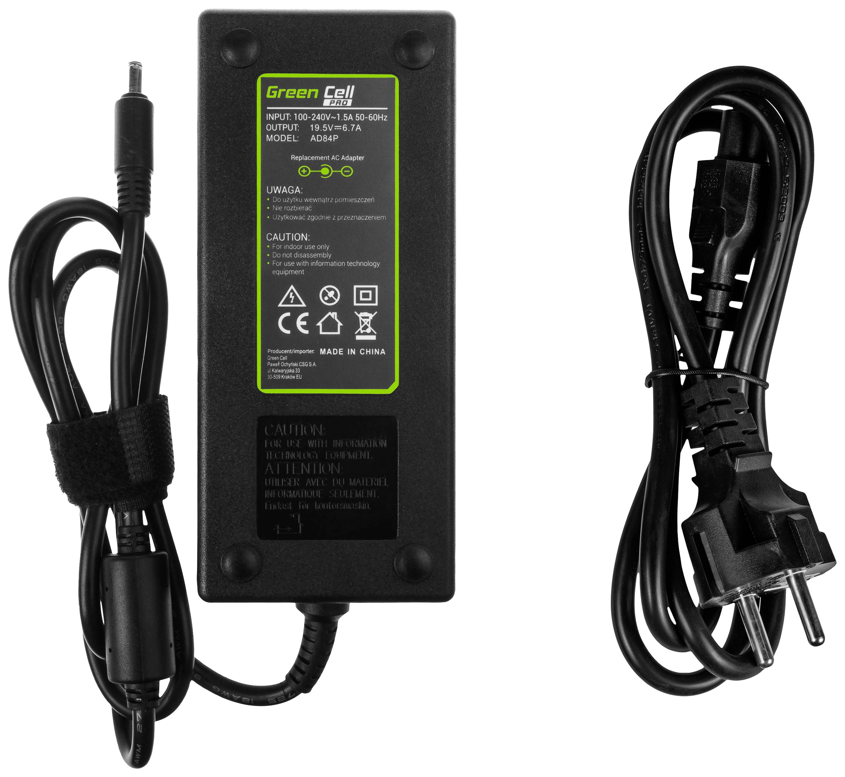 Laptop-tápegység és hálózati kábel, alkalmas 100-240V bemenetre, 19V 4,74A kimenettel, ADP-90MD H modell. Biztonsági és terméktájékoztatót tartalmaz.