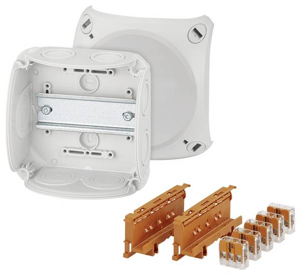 Hensel 62000419 Elosztó láda Csavaros szorítókkal, halogénmentes (H x Sz) 130 mm x 130 mm  1 db