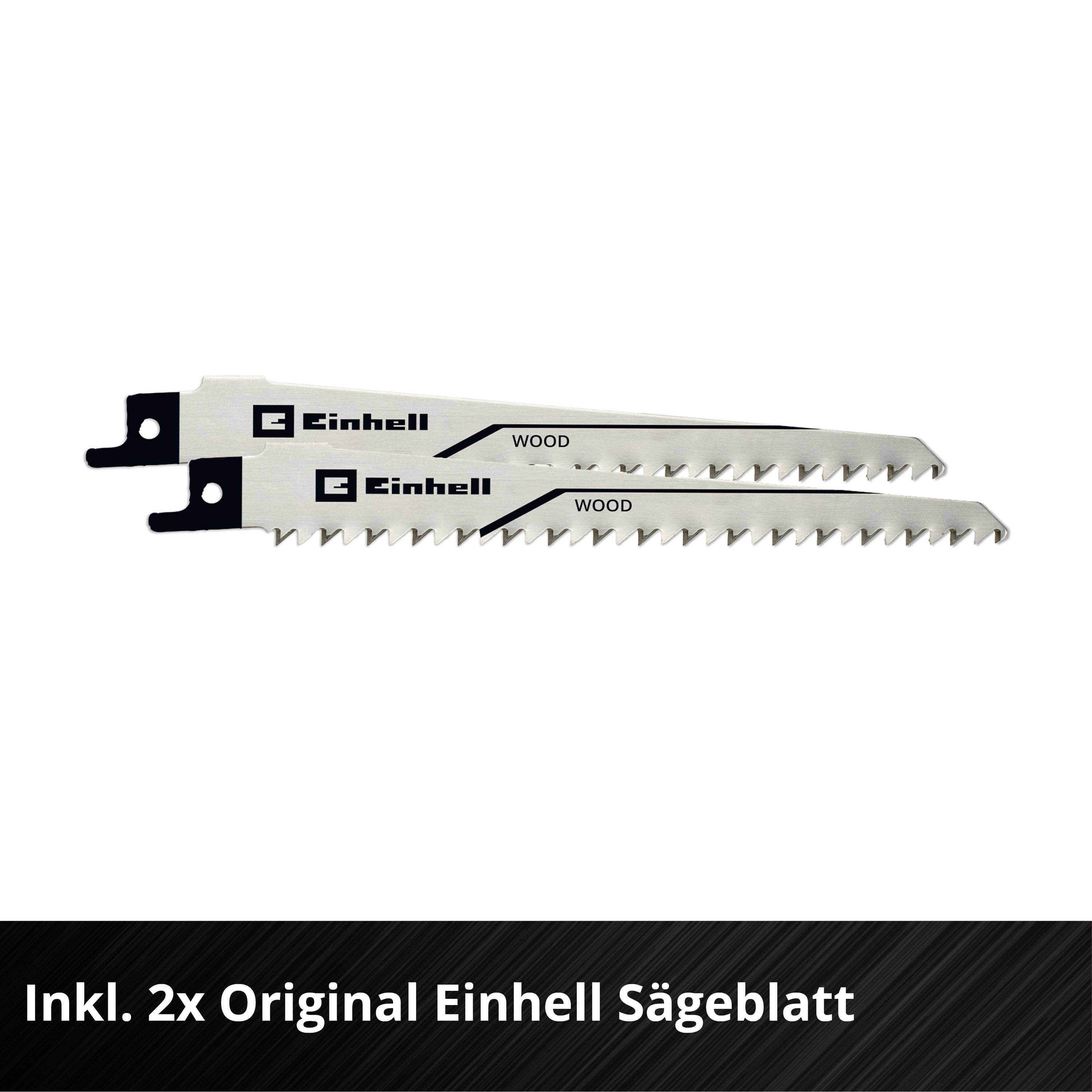 Két Einhell fűrészlap fához.