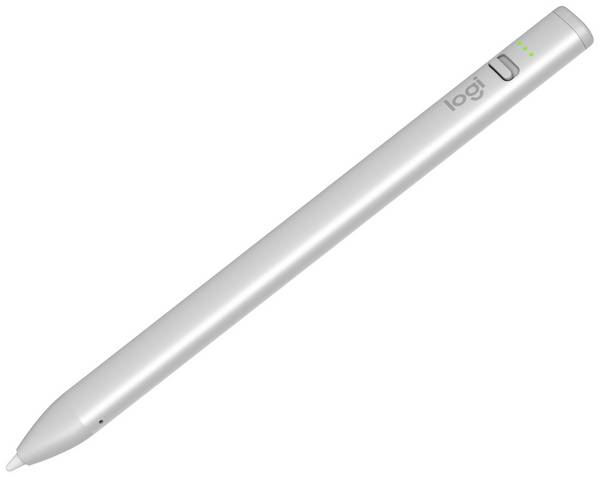 Logitech Crayon Digitális toll  Feltölthető Ezüst