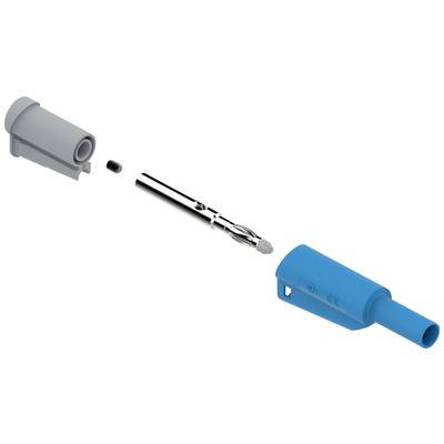 Electro PJP 1066-CD1-Bl Labor csatlakozódugó Dugó, egyenes Tű átmérő: 4 mm Kék 1 db
