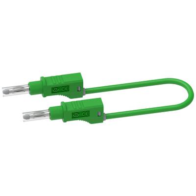 Electro PJP 2217/600V-CD1-100V Mérővezeték Banándugó Banándugó 1.00 m Zöld 1 db