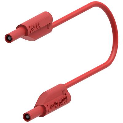 Electro PJP 240-IEC-CD1-100R Mérővezeték Lamellás dugó, 2 mm Lamellás dugó, 2 mm 1.00 m Piros 1 db