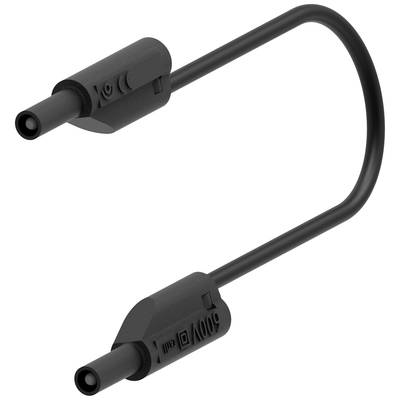 Electro PJP 240-IEC-CD1-50N Mérővezeték Lamellás dugó, 2 mm Lamellás dugó, 2 mm 0.50 m Fekete 1 db