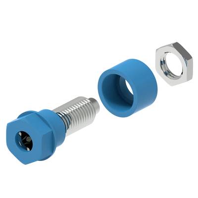 Electro PJP 3230-C-CD1-BL Labor csatlakozóaljzat Tű átmérő: 4 mm Kék 1 db