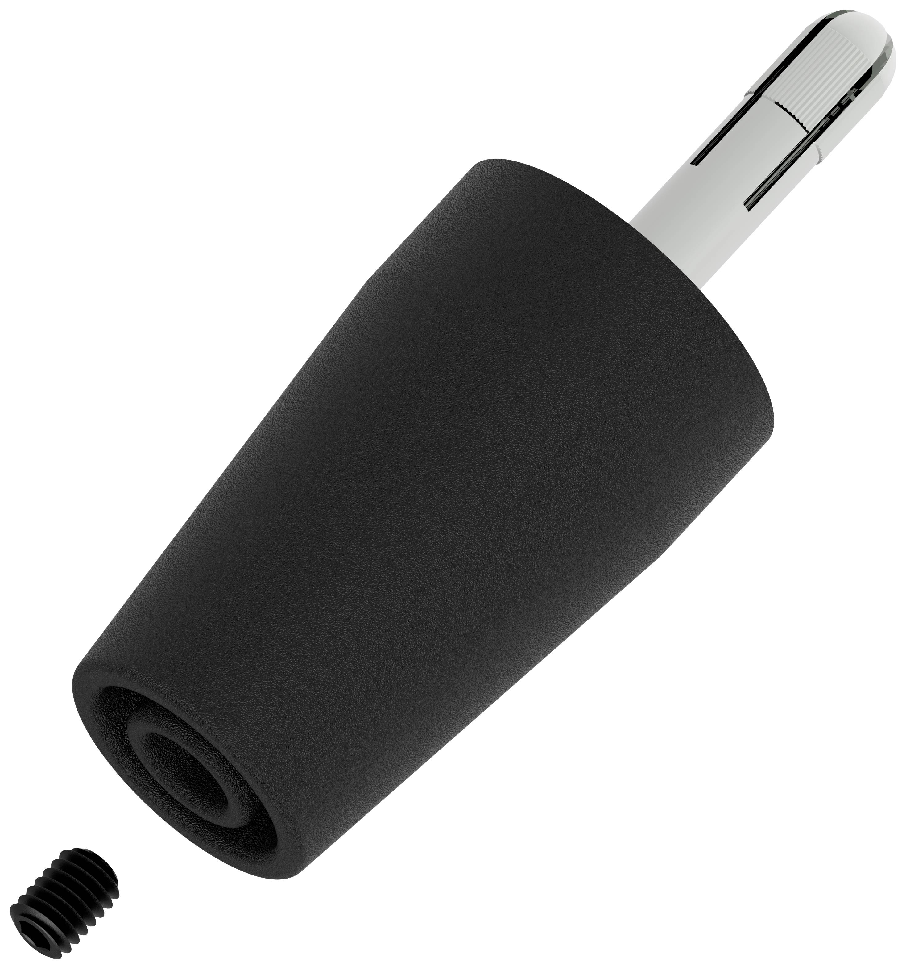 Electro PJP 3300-IEC-CD1-N Adapter hüvely Egyenes Tű átmérő: 4 mm Fekete 1 db