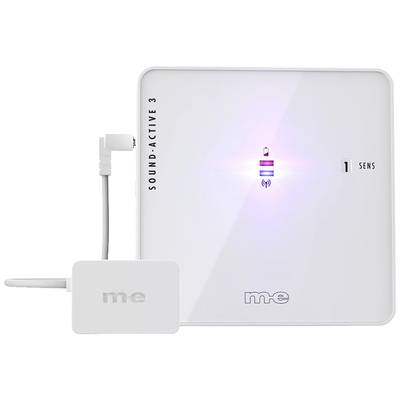 Egy fehér eszköz, amelyen a 'SOUND-ACTIVE 3' felirat olvasható. A kijelzőn egy töltési sáv és egy WIFI-ikon látható.